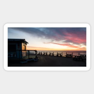 'Lido Di Meo' Sunrise Sticker